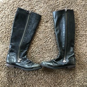 Steve Madden Black tall boots. Size 7.5